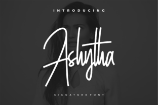 Ashytha: The Script Handwritten Font for Authentic Brand Visuals