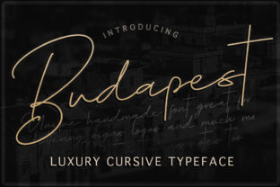 Budapest Family: The Script Handwritten Fonts for Polished Branding