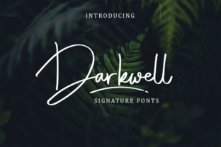 Darkwell Family: A Script Handwritten Typeface for High-Impact Branding