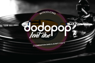 Dodopop Duo Typeface for Modern Web Design