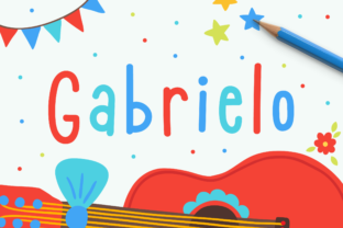 Gabrielo: The Fun Friendly Script Handwritten Fonts for Engaging Social Media Graphics