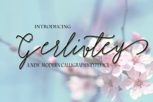 Gerlivtey Font Review: A Modern Script
