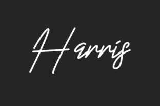 Harris: The Classy Signature Typeface for Professional Branding