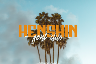 Henshin Duo Typeface for Campaign Design