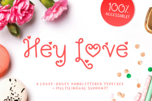 Hey Love Typeface: A Script Handwritten Font for Editorial Design