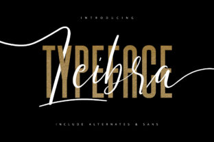 Leibra Duo: The Script Handwritten Font for Authentic Branding