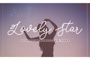 Lovely Star: The Casual Calligraphy Typeface for Elegant Campaigns