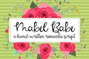 Mabel Rose: A Romantic Script Handwritten Font for Modern Designers