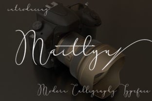 Maitlyn: The Modern Calligraphy Typeface for Distinctive Brand Identity
