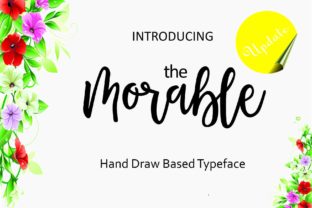 Morable: A Modern Hand-Based Script for Editorial Design