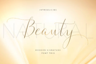 Natural Beauty Duo Font for Elegant Branding and Packaging