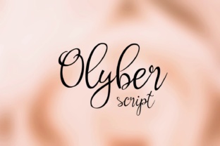 Olyber: A Stunning Handwritten Script for Editorial Design