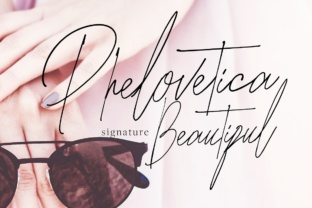 Phelovetica: A Modern Script Font for Elegant Campaign Design