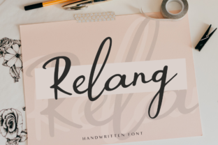 Relang: A Fresh Handmade Calligraphy Script for Modern Branding