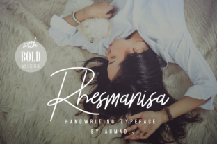 Rhesmanisa: An Elegant Handwritten Script for Editorial Design