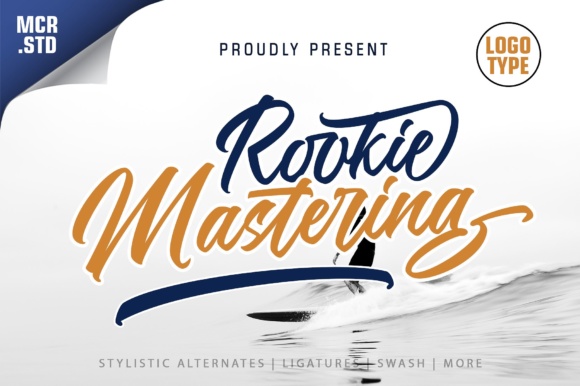 Rookie Mastering: The Clean Script Font for Professional Brand Identity