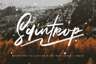 Saintrop: A Script Handwritten Font for Authentic Brand Campaigns
