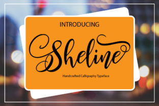 Sheline: The Striking Handwritten Typeface for Upscale Branding