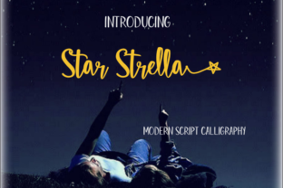 Star Strella: A Premium Script Font for Elegant Campaign Design