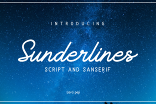 Sunderlines Typeface Review: Elegant Script Fonts for Editorial Design