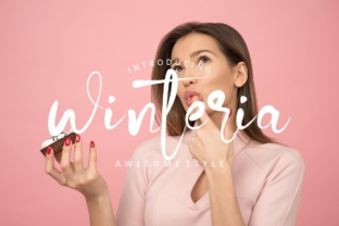 Winteria: Elegant Script Handwritten Fonts for Modern Branding