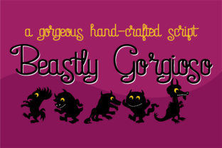 ZP Beastly Gorgioso: The Script Handwritten Font for Polished Brand Identity